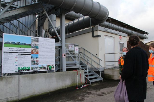 Zu Besuch beim Biomasse- und Kompostbetrieb "Bauer" in Bad Rappenau