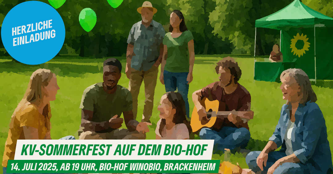 Sommerfest des Grünen Kreisverbands Heilbronn