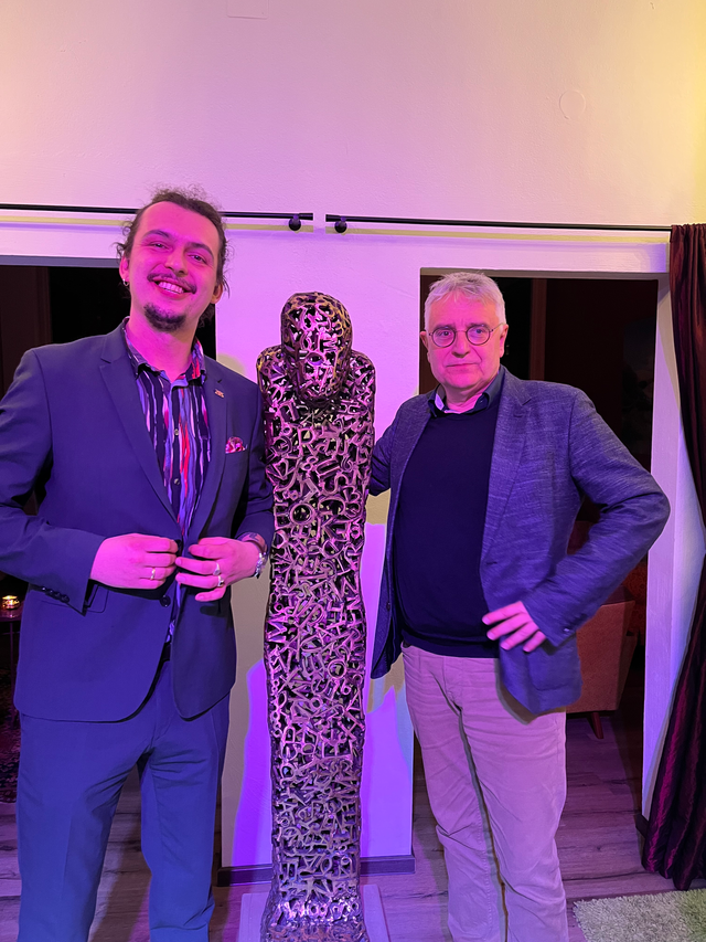 Kultur im ländlichen Raum stärken: Staatssekretär Arne Braun zu Besuch in Eppingen