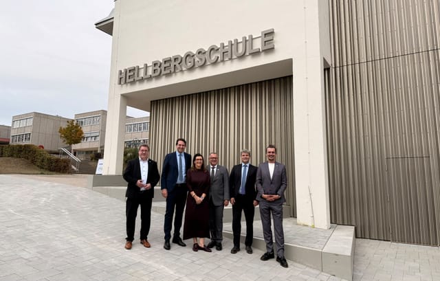 Neuer Erweiterungsbau der Hellbergschule Eppingen: Investition in nachhaltige Bildung